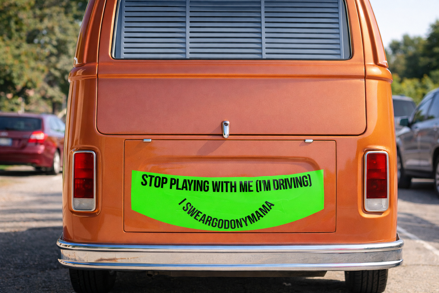 STOP PLAYING WITH ME (I’M DRIVING) – NOTTHEPUNK Bumper Sticker